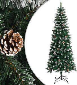 Umjetno božićno drvce sa stalkom zeleno 210 cm PVC - 210 cm 1 bez LED svjetala 1