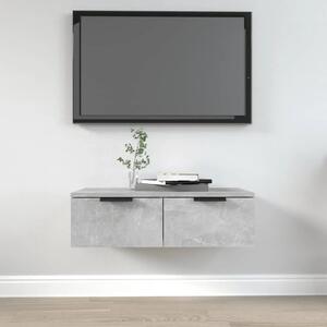 Zidni ormarić boja betona 68 x 30 x 20 cm od konstruiranog drva - Beton siva 1 1 Beton siva