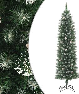 Umjetno usko božićno drvce sa stalkom 120 cm PVC - 120 cm 1 bez LED svjetala 1