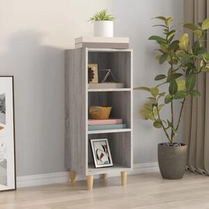 Komoda boja hrasta sonome 34 5x32 5x90 cm konstruirano drvo - Sivi hrast sonoma 1 Sivi hrast sonoma