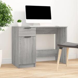 Radni stol boja hrasta sonome 100x50x75 cm konstruirano drvo - Sivi hrast sonoma Sivi hrast sonoma