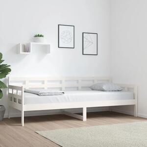 Dnevni ležaj bijeli 80 x 200 cm od masivne borovine - Bijela 80 x 200 cm Bijela 80 x 200 cm