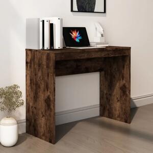 Radni stol boja dimljenog hrasta 90x40x72 cm konstruirano drvo - Dimljeni hrast Dimljeni hrast