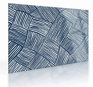 Staklena slika - 3D linije (70x50 cm)