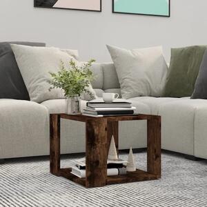 Stolić za kavu boja hrasta 40 x 40 x 30 cm konstruirano drvo - Dimljeni hrast 40 x 40 x 30 cm 1 Dimljeni hrast