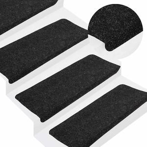 Ljepljivi tepisi za stepenice 15kom 65x24 5x3 5cm antracit - Antracit 65 x 24.5 x 3.5 cm 15 Antracit