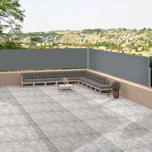 Uvlačiva bočna tenda antracit 117 x 1200 cm - Antracit 117 x 1200 cm 1 Antracit