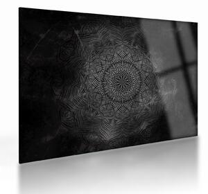 Staklena slika - Mistična mandala (70x50 cm)