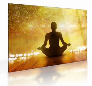 Staklena slika - Meditacija (70x50 cm)