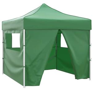 Zeleni sklopivi šator 3 x 3 m s 4 zida - Zelena 1 Ne Zelena