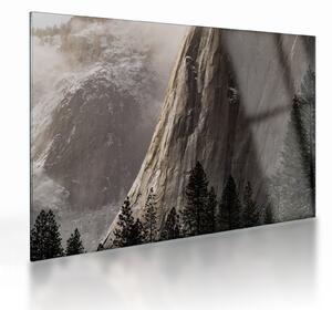 Staklena slika doline nacionalnog parka Yosemite, SAD (70x50 cm)