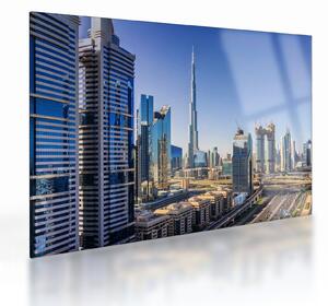 Staklena slika - Jutro u Dubaiju (70x50 cm)