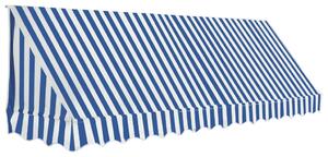 VidaXL Bistro tenda 350 x 120 cm plavo-bijela
