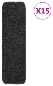 Protuklizni otirači za stepenice 15 kom 75 x 20 cm antracit - Antracit 75 x 20 cm 15 Antracit