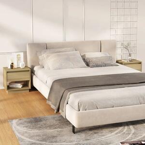 Noćni ormarići 2 kom boja hrasta 45x34x44 cm konstruirano drvo - sonoma hrast 2 Sonoma hrast 2