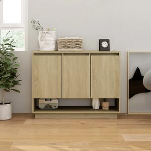 Komoda boja hrasta sonome 97 x 31 x 75 cm od konstruiranog drva - sonoma hrast 1 Sonoma hrast