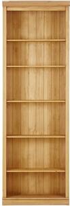 Biblioteka od masivnog bora u prirodnoj boji 74x223x37 cm Anita – Støraa