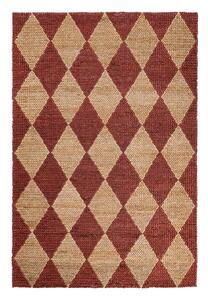 Ručno rađen tepih od mješavine jute boje terakote 120x170 cm Effie Diamond – Flair Rugs