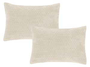 Ukrasne jastučnice u setu 2 kom 50x75 cm Attica Velvet Embroidered – Bianca