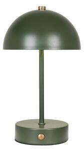 Tamno zelena LED stolna lampa s metalnim sjenilom (visina 25 cm) Holt – House Nordic