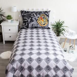 Crna dječja pamučna posteljina Jerry Fabrics Harry Potter, 140 x 200 cm