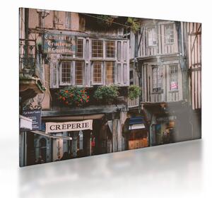 Staklena slika - Creperie (70x50 cm)