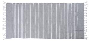 Ručnik za plažu FARAO 90 x 180 cm, sivi