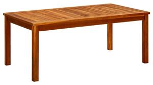Vrtni stolić za kavu 110 x 60 x 45 cm masivno bagremovo drvo - Smeđa 110 x 60 x 45 cm 1 110 x 60 x 45 cm