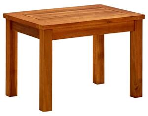 Vrtni stolić za kavu 50 x 35 x 36 cm masivno bagremovo drvo - Smeđa 50 x 35 x 36 cm 1 50 x 35 x 36 cm