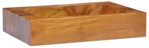 Lavabo - Umivaonik od masivne tikovine 50 x 35 x 10 cm
