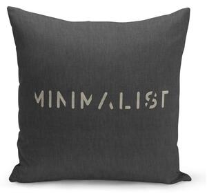 Crno-siva jastučnica Kate Louise Minimalistička, 45 x 45 cm