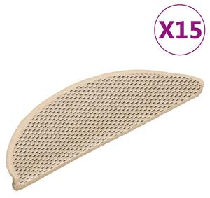 Ljepljivi tepisi za stepenice 15 kom 56x17x3 cm berber - Berberski 56 x 17 x 3 cm 15 Berberski