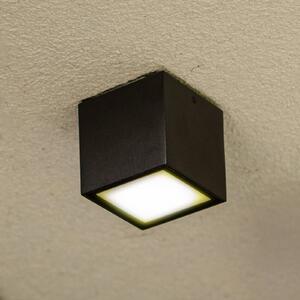 LUTEC GEMINI LED vanjska stropna svjetiljka, tamnosiva, 9 x cm, IP65, Sivo, Aluminij