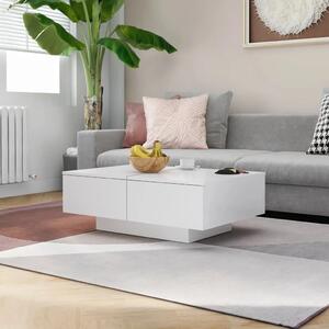 Stolić za kavu bijeli 90 x 60 x 31 cm od konstruiranog drva - Bijela 90 x 60 x 31 cm 1 Bijela
