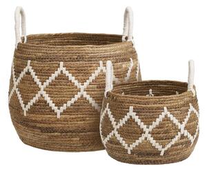 Pletene košare u setu 2 kom ø 41x32 cm Altea – House Nordic