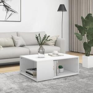 Stolić za kavu bijeli 90 x 67 x 33 cm od konstruiranog drva - Bijela 1 Bijela