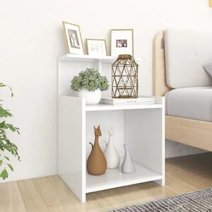 Noćni ormarići 2 kom bijeli 40 x 35 x 60 cm konstruirano drvo - Bijela 2 Bijela 2