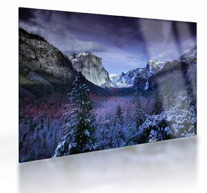 Staklena slika - Yosemite, SAD (70x50 cm)