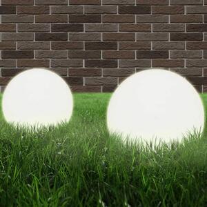 LED kuglasta svjetiljka 2 kom 20 cm PMMA - 20 cm 2 1 20 cm