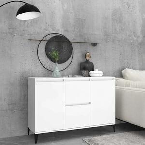 Komoda bijela 102 x 35 x 70 cm od konstruiranog drva - Bijela 1 Bijela