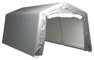 Skladišni šator 300 x 600 cm čelični sivi - 300 x 600 cm 1 300 x 600 cm