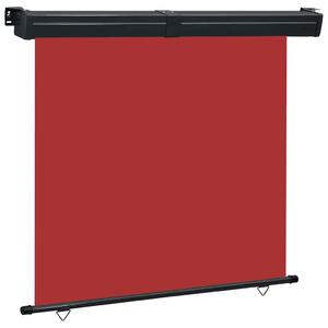 Balkonska bočna tenda 175 x 250 cm crvena - Crvena 175 x 250 cm 1 Crvena