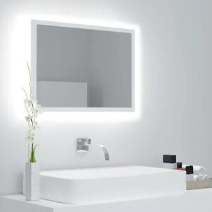 LED kupaonsko ogledalo bijelo 60 x 8 5 x 37 cm akrilno - Bijela 1 Bijela