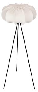 Bijela stojeća svjetiljka s tekstilnim sjenilom (visina 147 cm) Cafee – Candellux Lighting