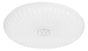 Bijela LED stropna svjetiljka s daljinskim upravljačem/s mogućnosti zatamnjivanja 38x38 cm Perola – Candellux Lighting