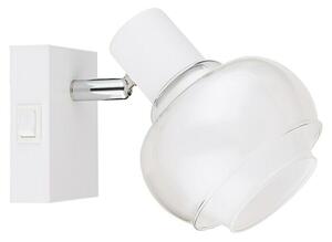 Globo Zidna rasvjetna svjetiljka Tokki (40 W, Prozirna, Opalna, Bijelo, E14, Š x V: 105 x 125 mm)