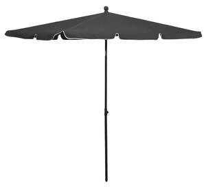 Vrtni suncobran sa šipkom 210 x 140 cm antracit - Antracit 1 Antracit