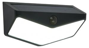 Lutec Solarna vanjska zidna LED svjetiljka (Snaga po rasvjetnom tijelu: 3,7 W, Hladna bijela, Temperatura boje: 5.000 K, 500 lm, Senzor za zatamnjivanje)