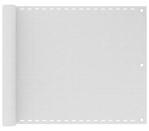 Balkonski zastor bijeli 75 x 300 cm HDPE - Bijela 75 x 300 cm 1 Bijela