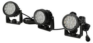 BAUHAUS Set solarnih svjetiljki (3 W, Crna, IP44, 150 lm)
